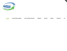Tablet Screenshot of airflowdeflector.com